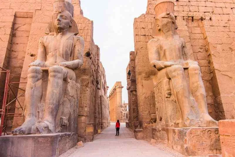 Tour Itinerary:  Day Tour from Cairo to Luxor by Plane