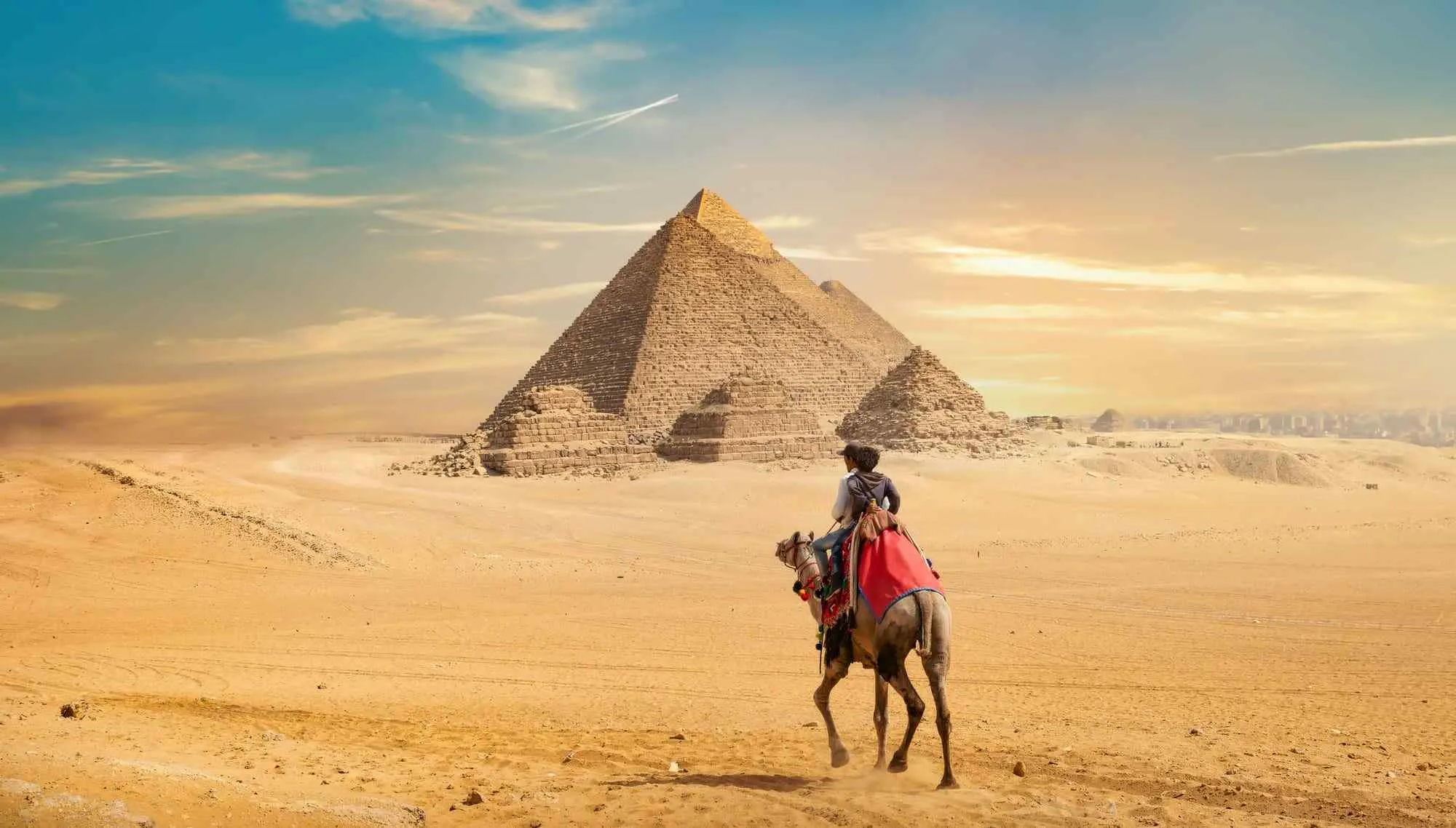 Day Two: Tour to Giza Pyramids, Memphis & Sakkara